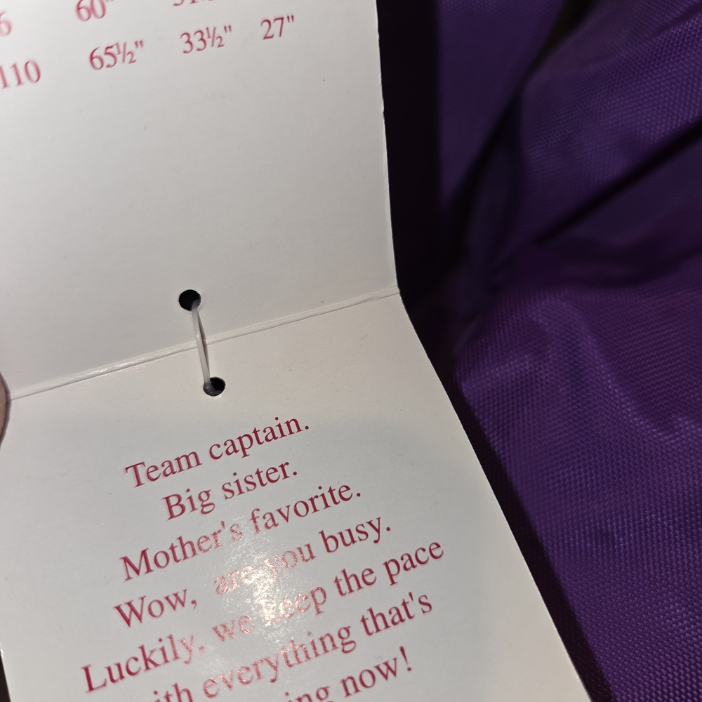 Lord & Taylor Purple Kids Raincoat